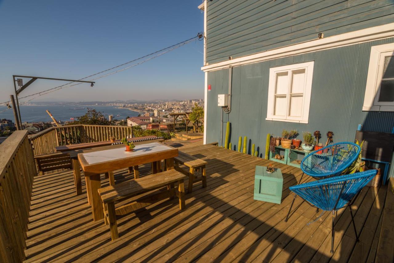 Hotel Faro Azul Valparaiso Cerro Alegre Extérieur photo