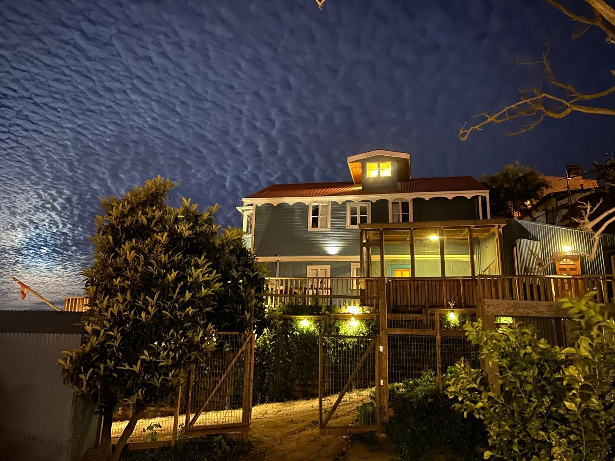 Hotel Faro Azul Valparaiso Cerro Alegre Extérieur photo